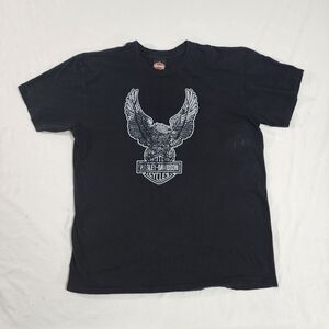 Harley Davidson Shirt Mens XL‎ Black Fort Myers FL Motorcycle Rider Biker 2014
